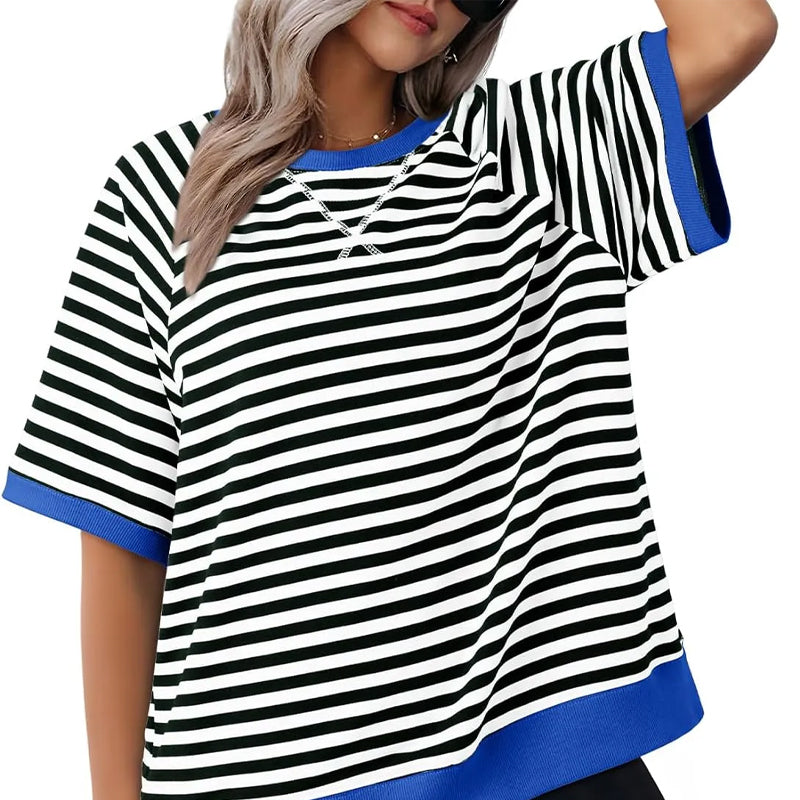 Retroinspirerad T-Shirt för Damer – Oversized Stil