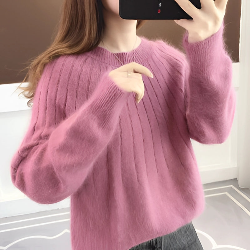 Astrid | Elegant och Värmande Oversized Tröja