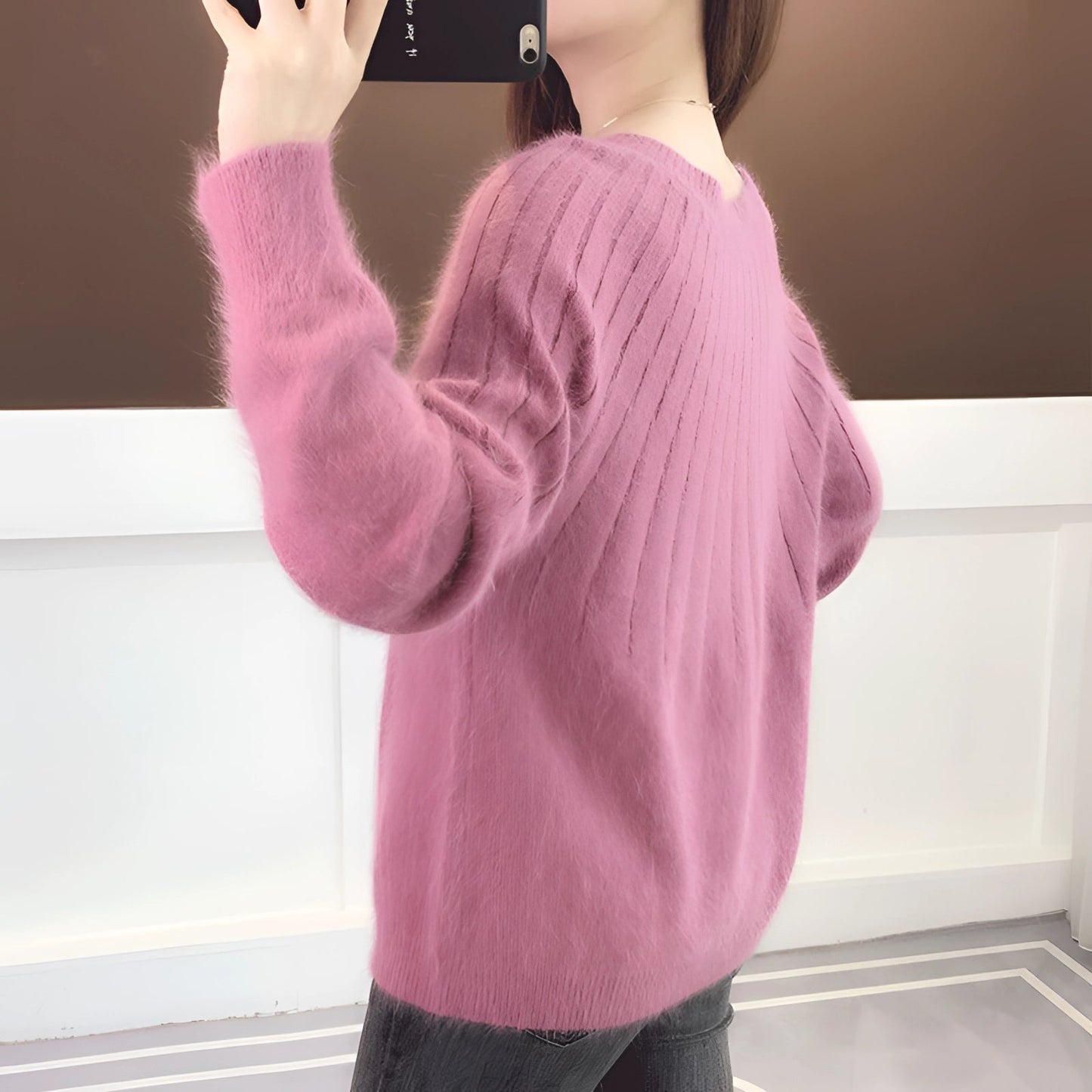 Astrid | Elegant och Värmande Oversized Tröja