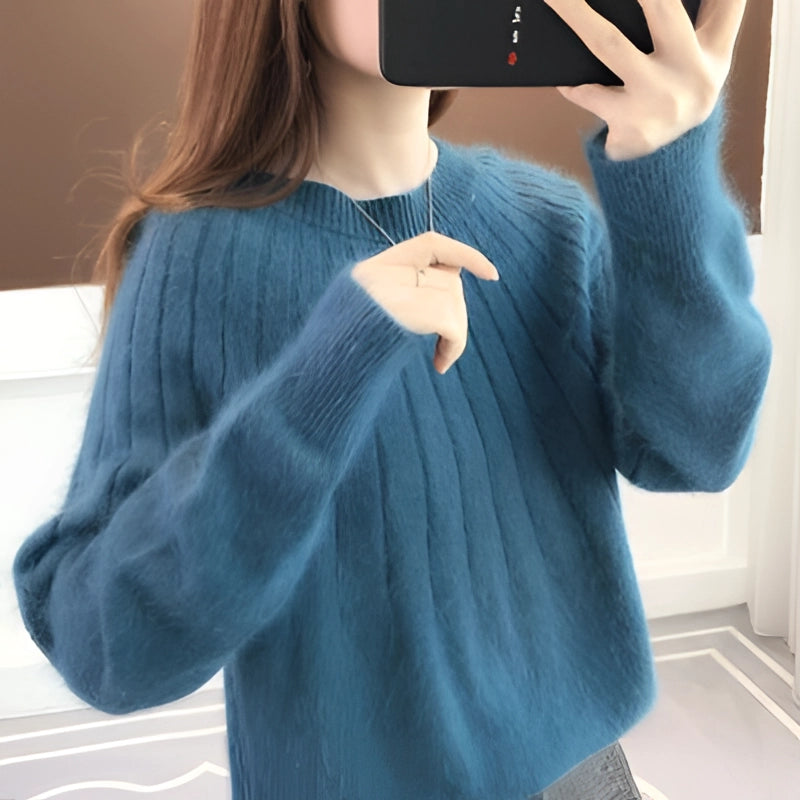 Astrid | Elegant och Värmande Oversized Tröja