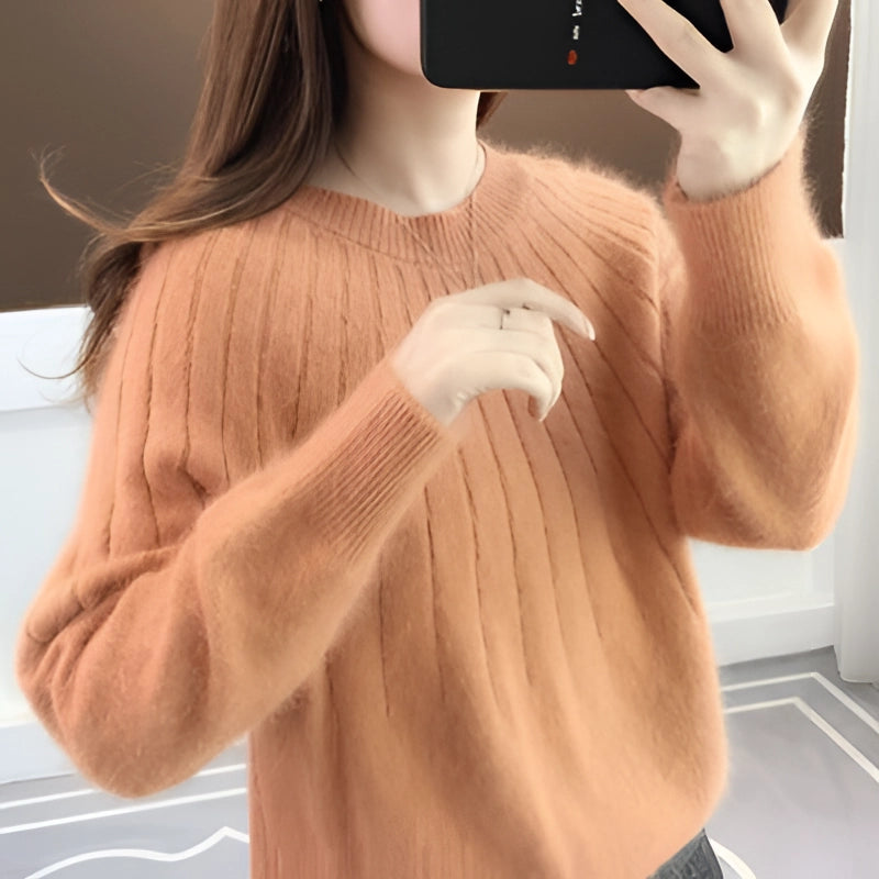 Astrid | Elegant och Värmande Oversized Tröja