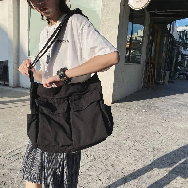 Retro Chic | Multifunktionell Canvas Tote med Stil