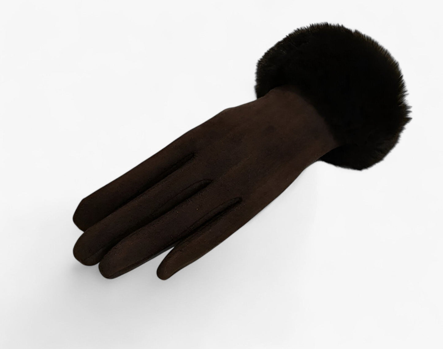 Helena Vinterhandsker med Touchscreen og Fløjlsfoer