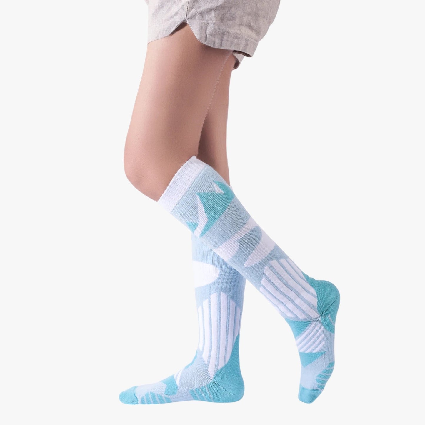 Uldski-sokker med stødabsorbering – Ultimativ vinterkomfort