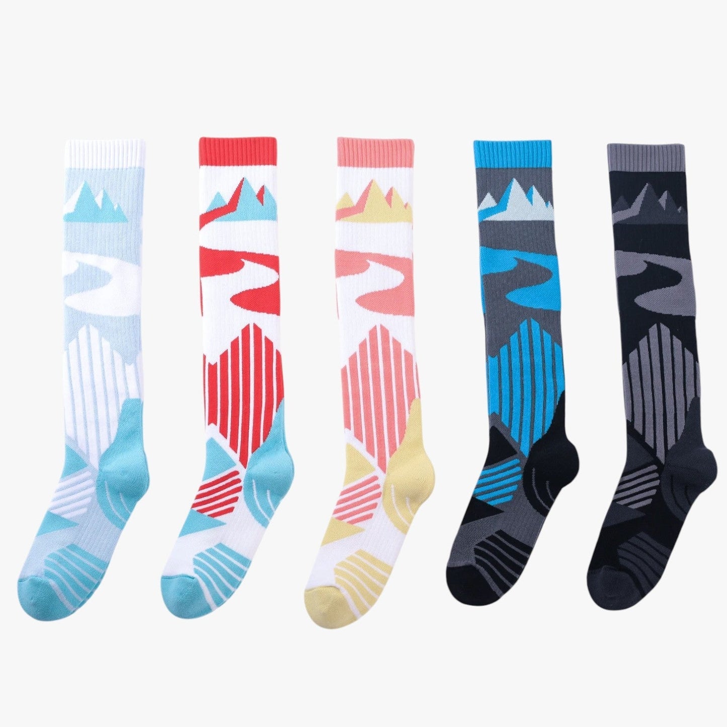 Uldski-sokker med stødabsorbering – Ultimativ vinterkomfort