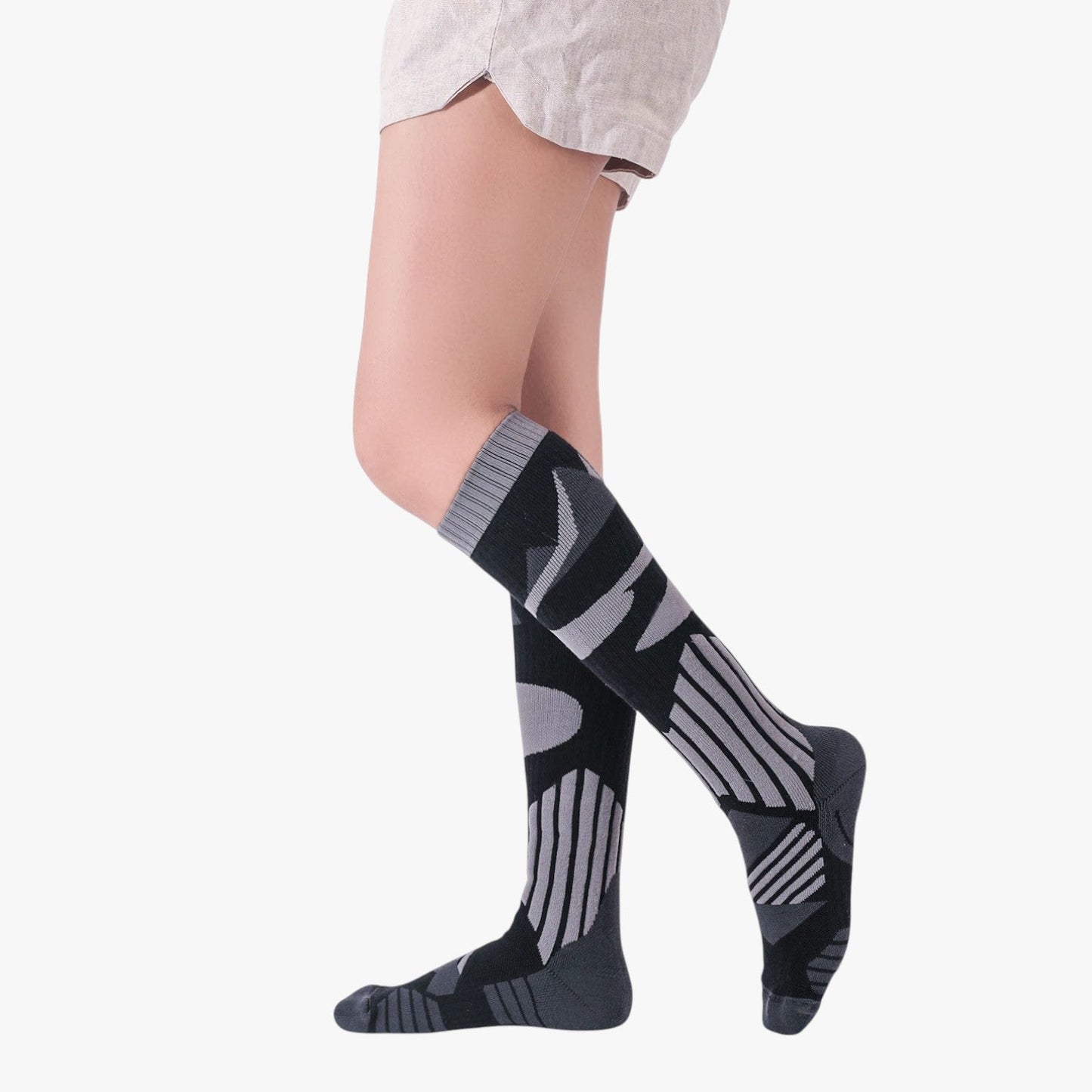 Uldski-sokker med stødabsorbering – Ultimativ vinterkomfort