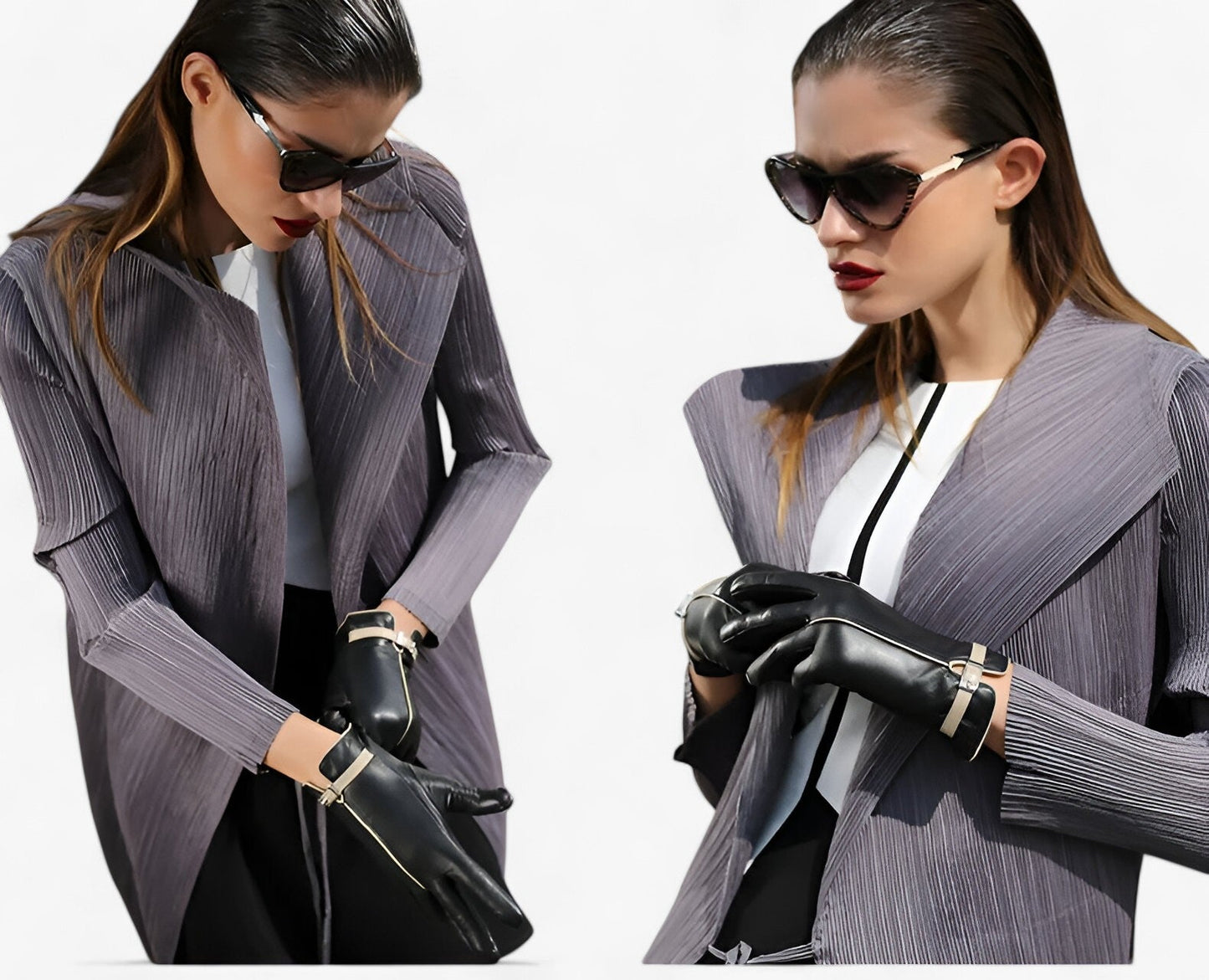 Eksklusive Læderhandsker til Kvinder - Varme & Touchscreen-Venlige