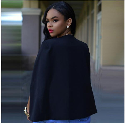 Elegant Dameblazer med Komfortabel Pasform og Stil