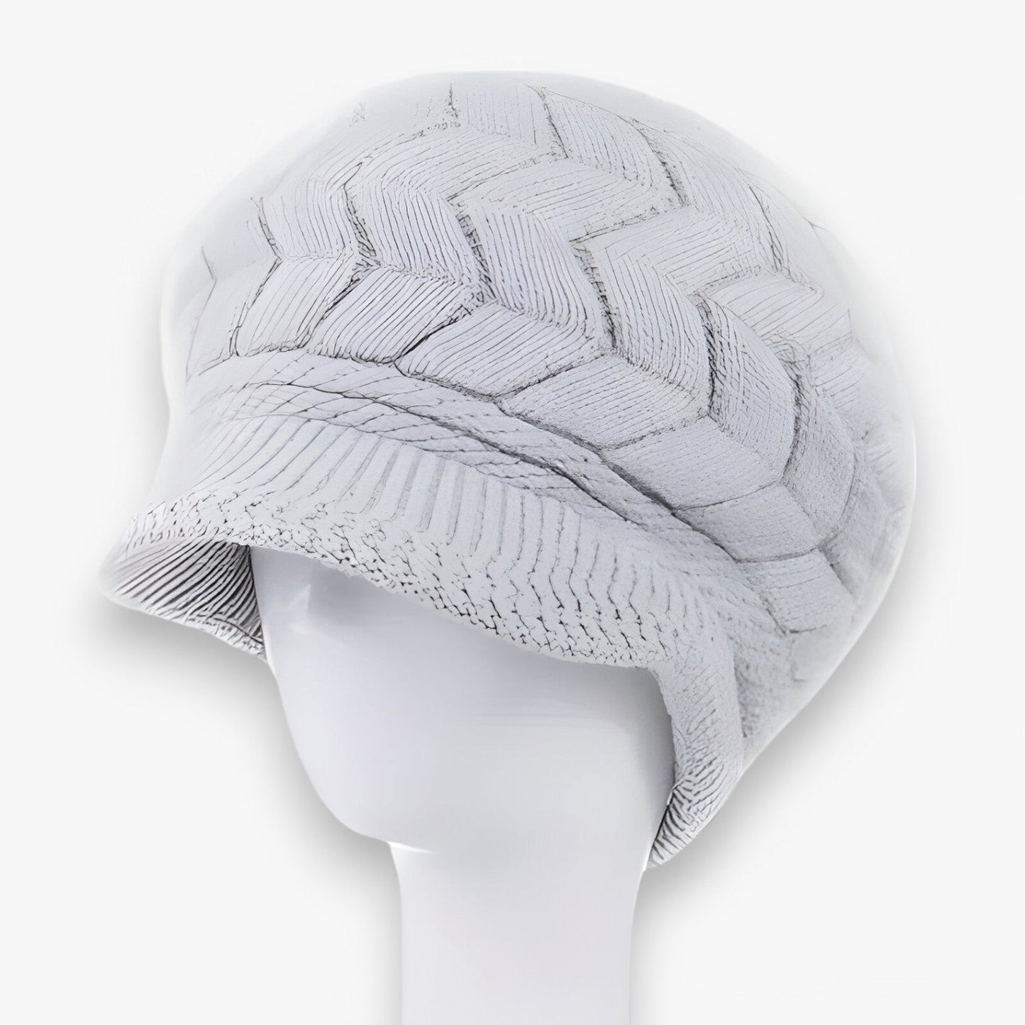 Varm Strikket Hue med Faux Pels – Komfort og Stil til Vinter