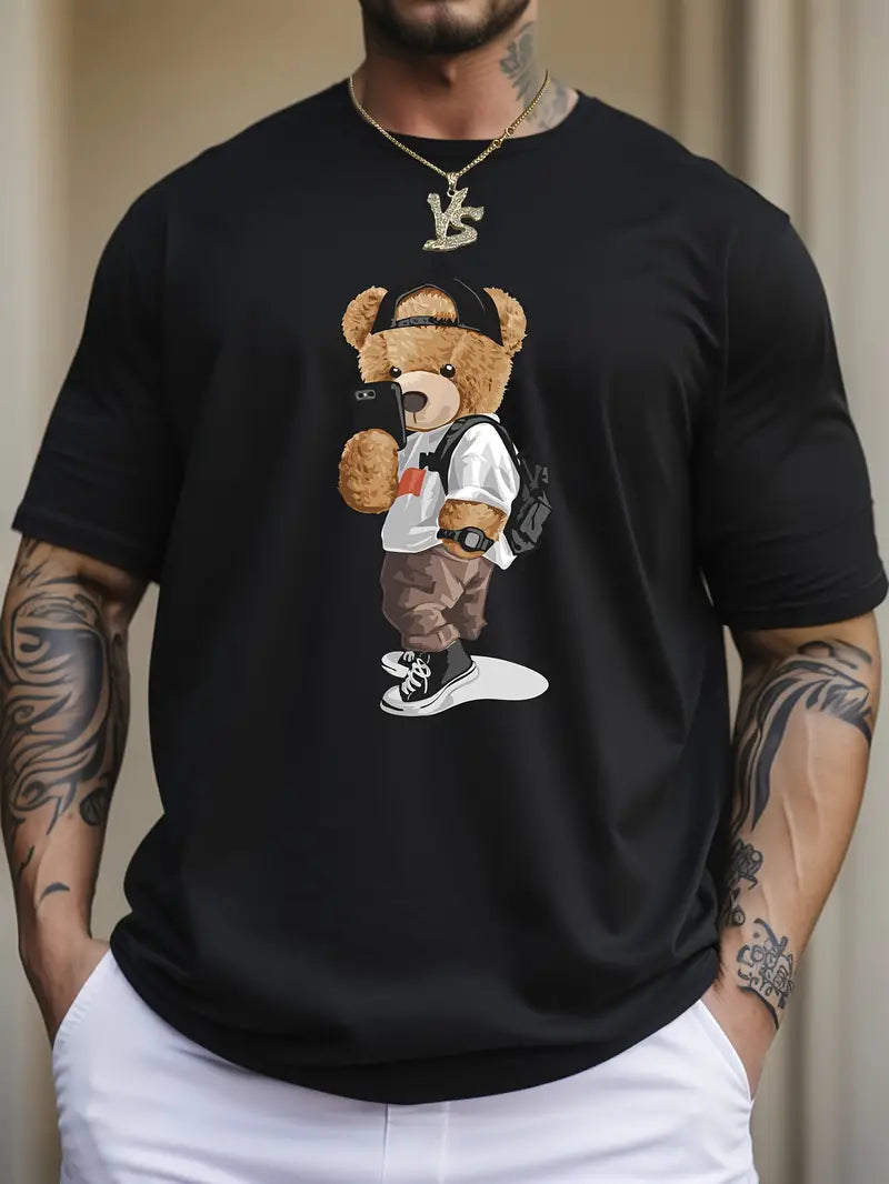 Bjørnevenlig T-Shirt til Dit Uformelle Look