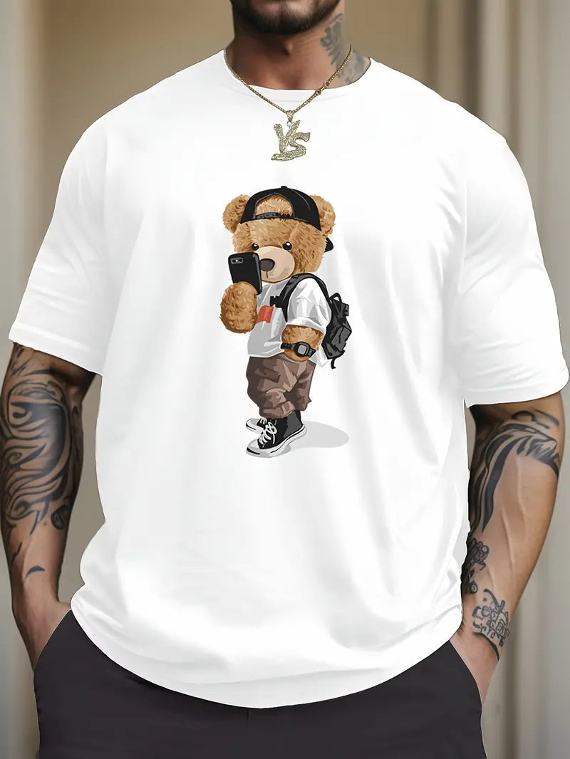 Bjørnevenlig T-Shirt til Dit Uformelle Look