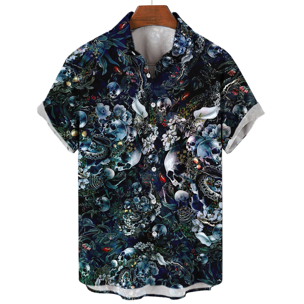 Tropisk Dødningehoved T-Shirt