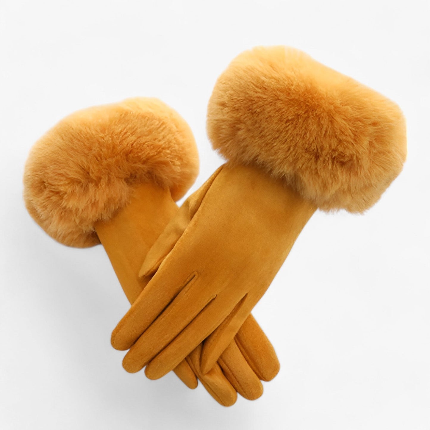 Helena Vinterhandsker med Touchscreen og Fløjlsfoer