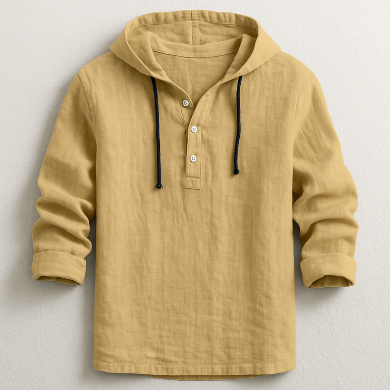Stilren Hoodie för Män | Justerbar Huva och Ultimat Komfort