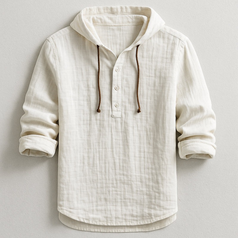 Stilren Hoodie för Män | Justerbar Huva och Ultimat Komfort
