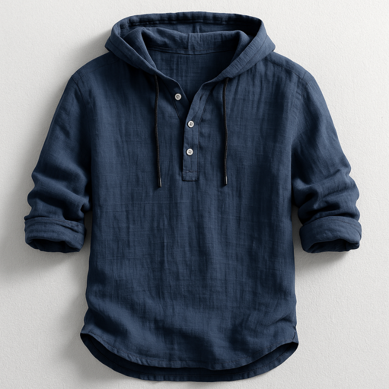 Stilren Hoodie för Män | Justerbar Huva och Ultimat Komfort