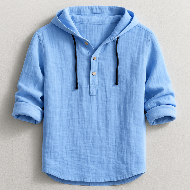 Stilren Hoodie för Män | Justerbar Huva och Ultimat Komfort