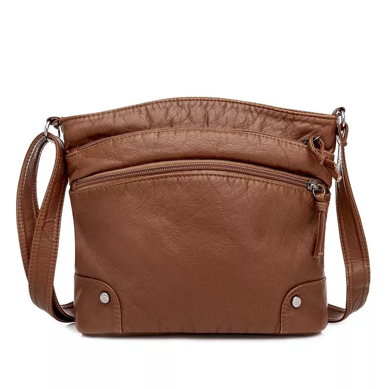 Sienna | Elegant Axelremsväska i Läder