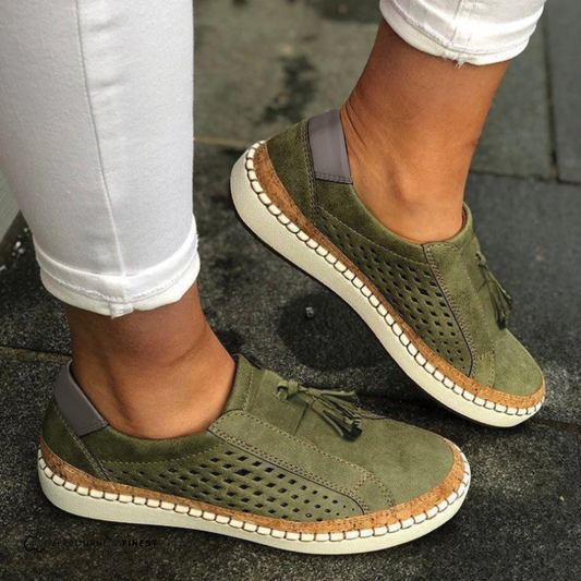 Soleil | Trendiga Slip-On Plattformsandaler för Damer