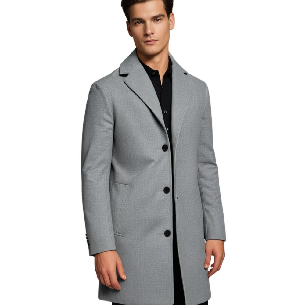 Vinterdröm | Elegant lång vinterkappa