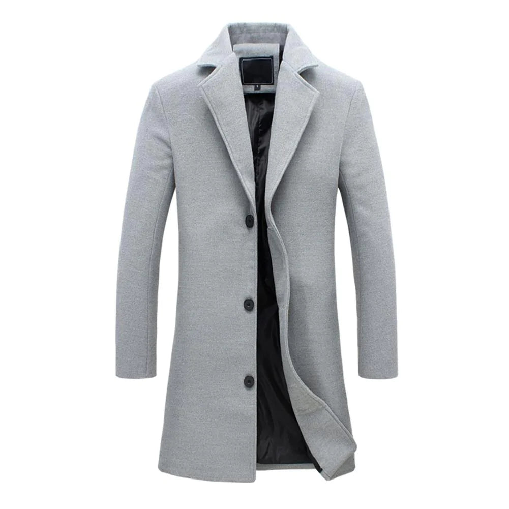 Vinterdröm | Elegant lång vinterkappa