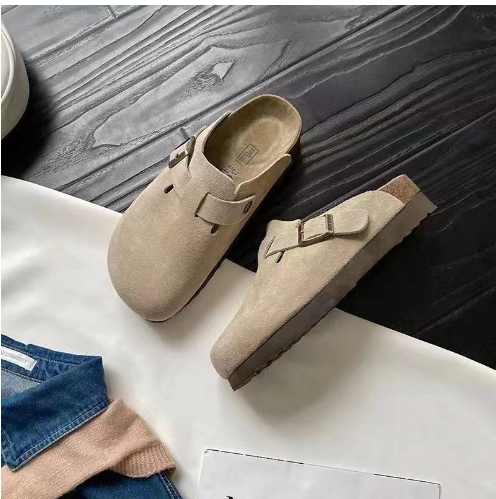 LuxeSuede | Eleganta justerbara mockaclogs