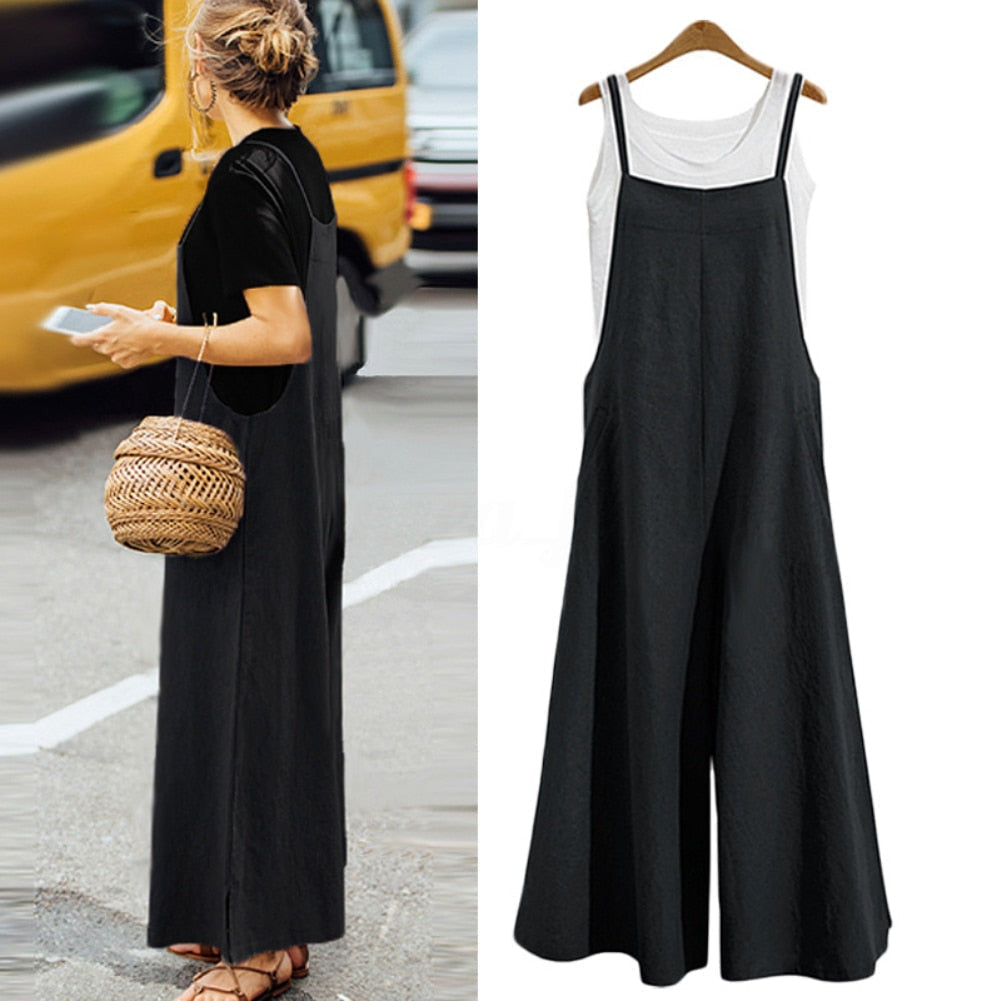 Sommarens Eleganta Jumpsuit för Kvinnor