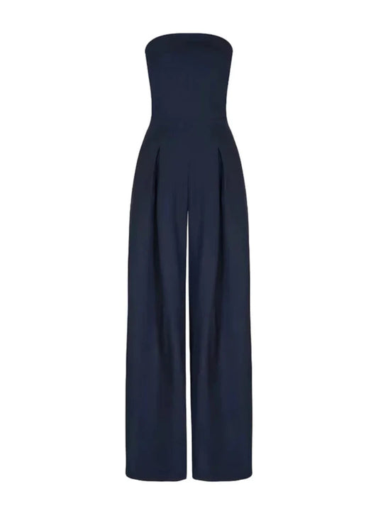 Elegant Jumpsuit utan axelband | Figursmickrande och Modern