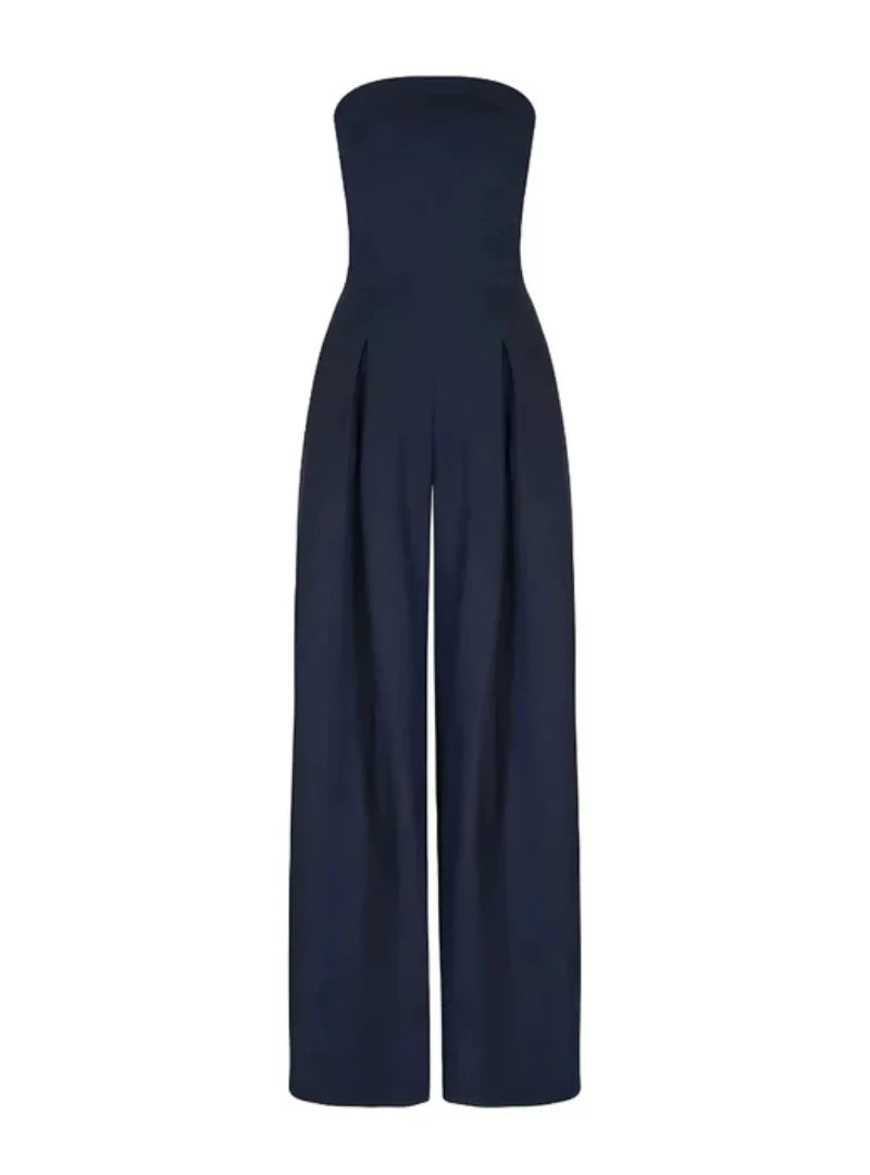 Elegant Jumpsuit utan axelband | Figursmickrande och Modern