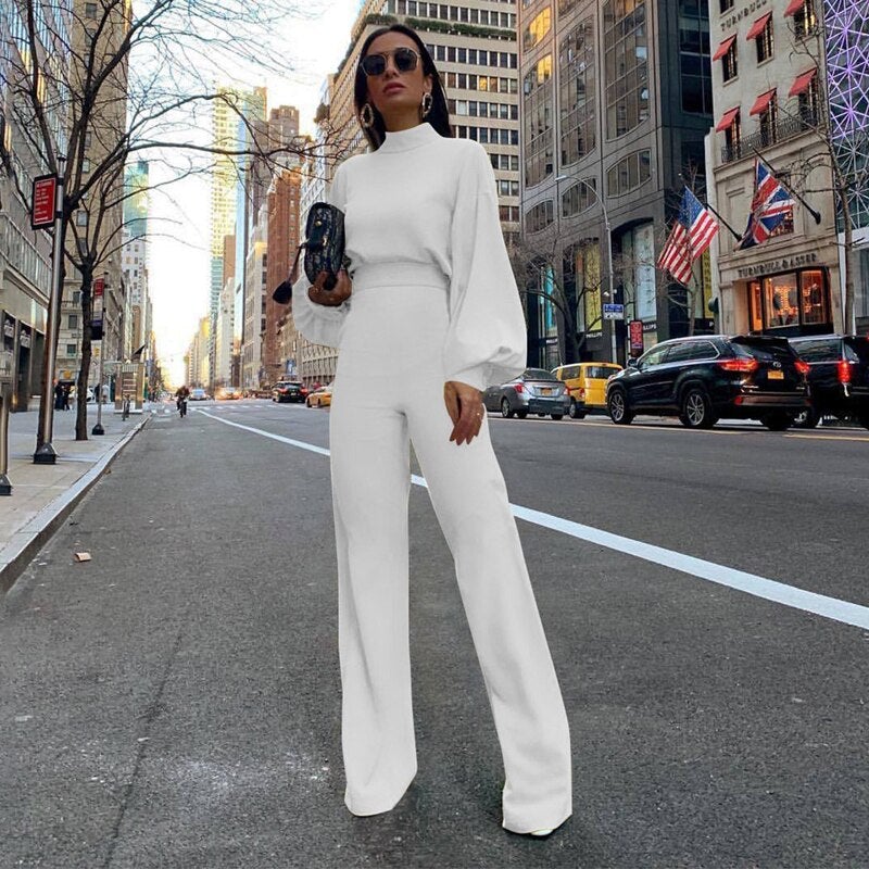 Stilfull Jumpsuit för Kvinnor | Dramatiska Detaljer