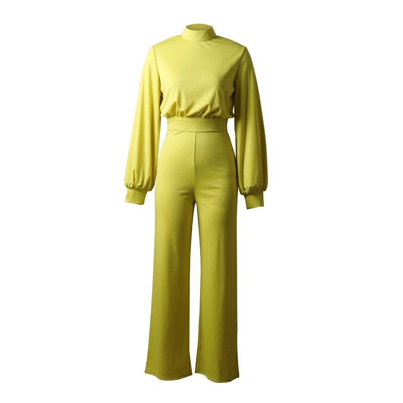 Stilfull Jumpsuit för Kvinnor | Dramatiska Detaljer