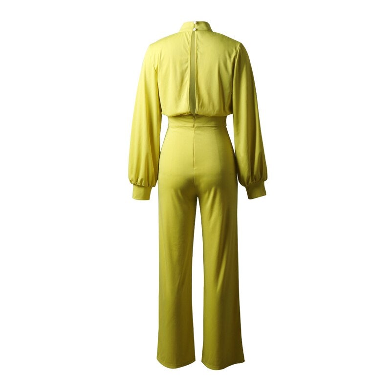 Stilfull Jumpsuit för Kvinnor | Dramatiska Detaljer