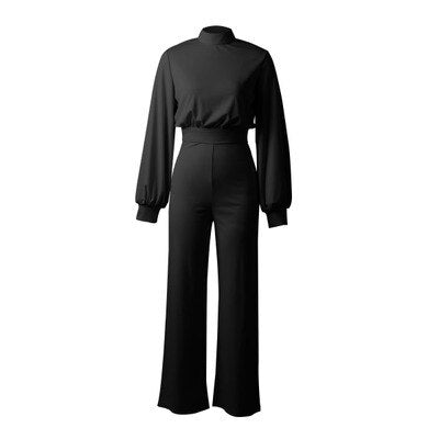 Stilfull Jumpsuit för Kvinnor | Dramatiska Detaljer