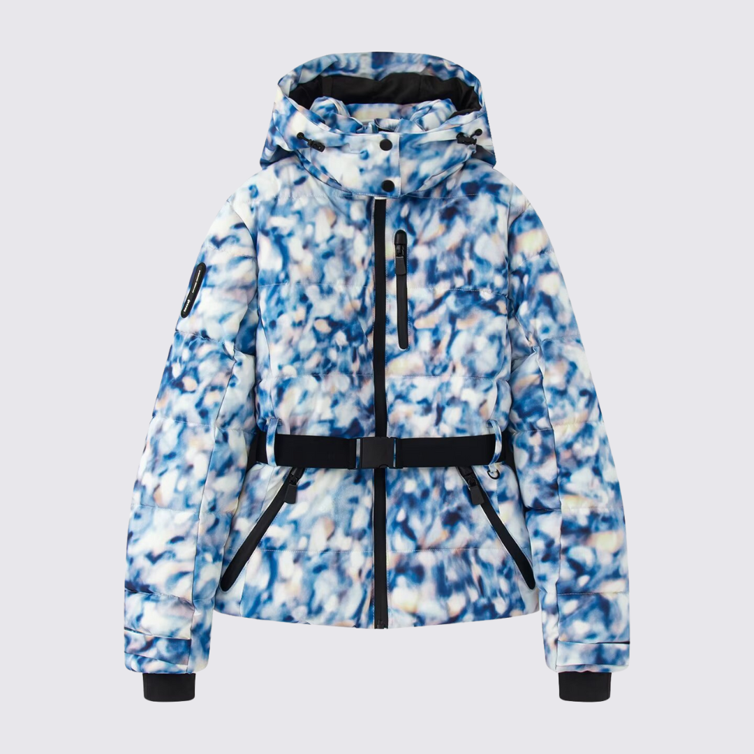 Damer Steppjakke – Med hætte – Moderne look