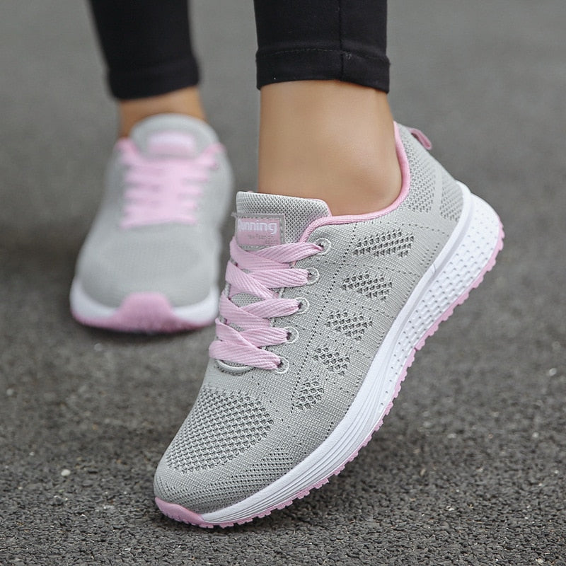 Elegant Komfortskor för Damer | Stödjande och Dämpande Sneakers