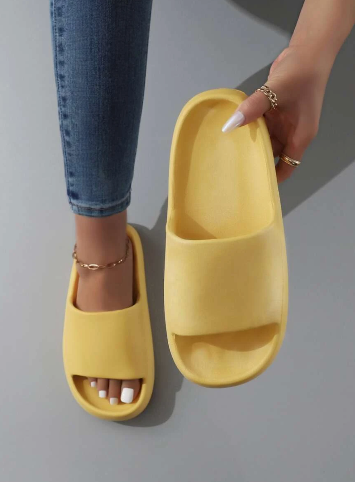 Sofia | Eleganta Minimalistiska Slides för Damer