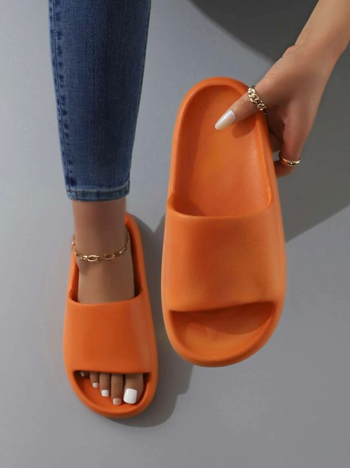 Sofia | Eleganta Minimalistiska Slides för Damer