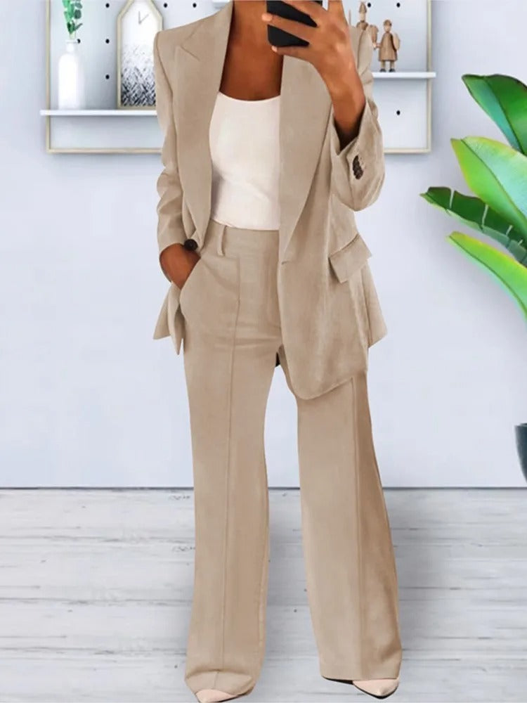 Elara | Elegant och Bekväm Blazer-Kombination