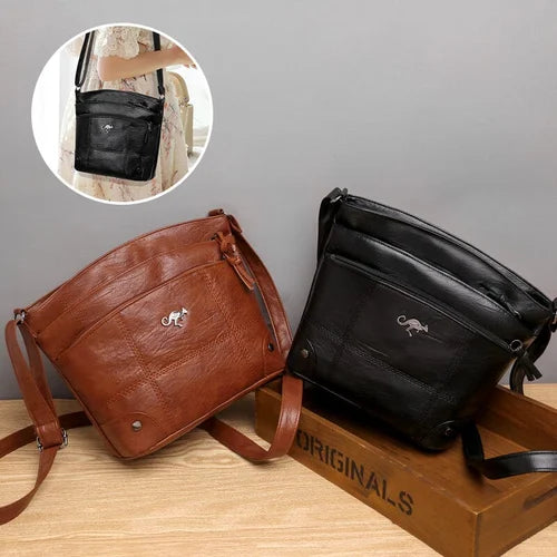 Elegant Skuldertaske med Plads til Alt