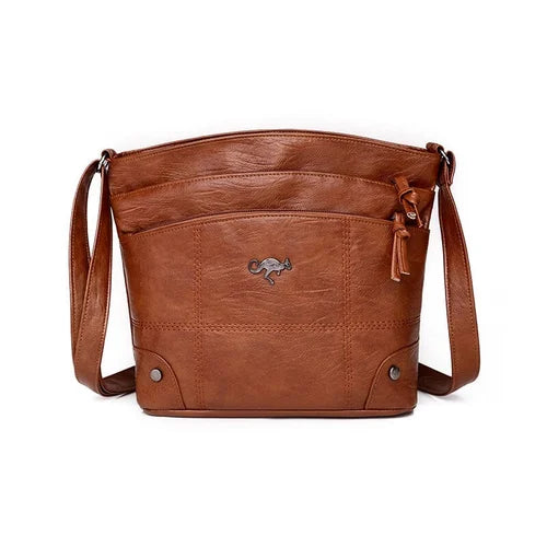 Elegant Skuldertaske med Plads til Alt