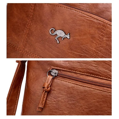Elegant Skuldertaske med Plads til Alt