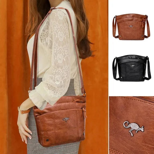 Elegant Skuldertaske med Plads til Alt
