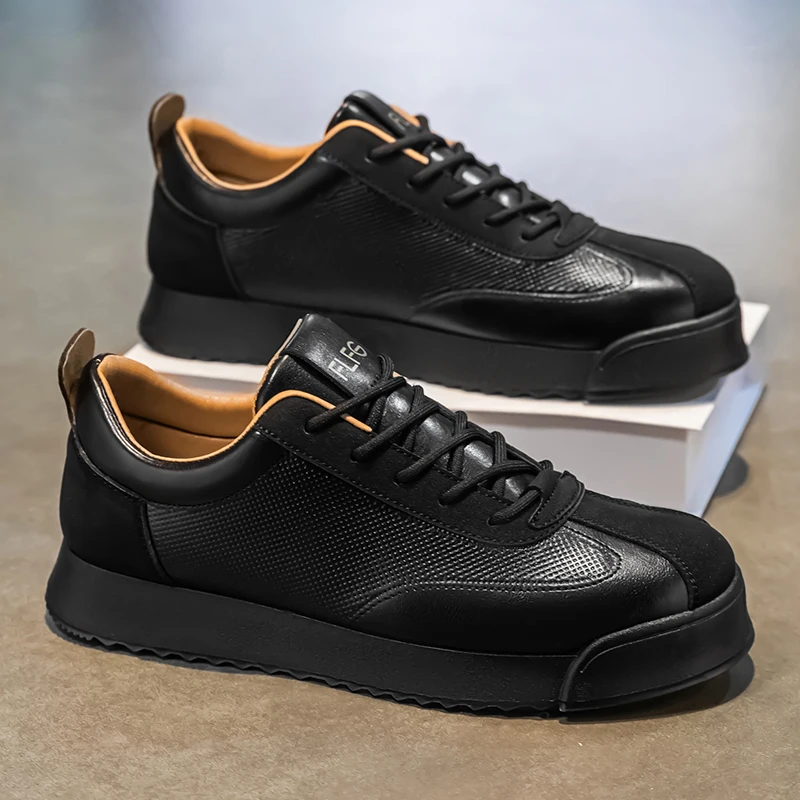 Stilfulla Lädersneakers för Vardagens Elegans