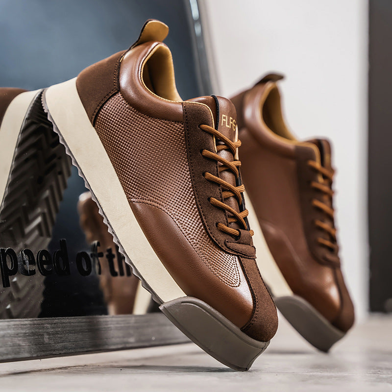 Stilfulla Lädersneakers för Vardagens Elegans