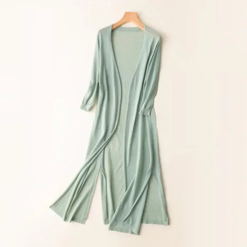 Vera | Elegant lång cardigan för en sofistikerad stil