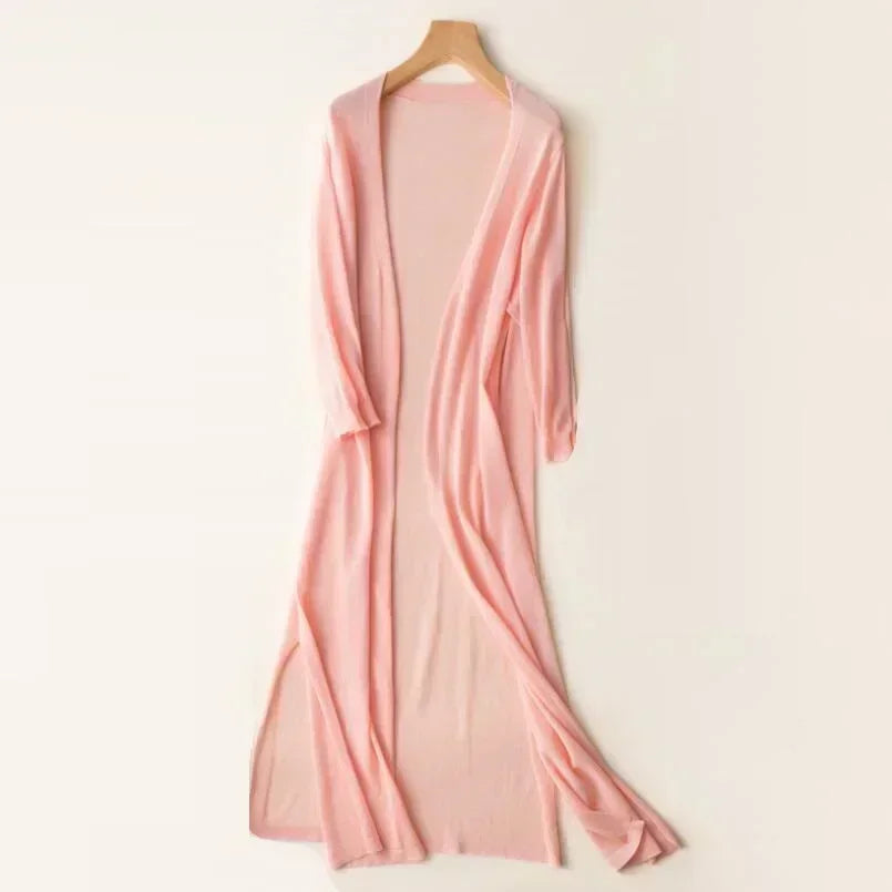 Vera | Elegant lång cardigan för en sofistikerad stil
