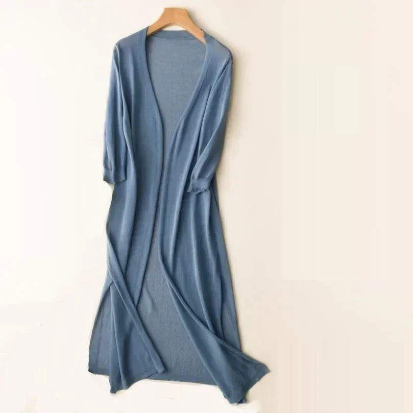 Vera | Elegant lång cardigan för en sofistikerad stil