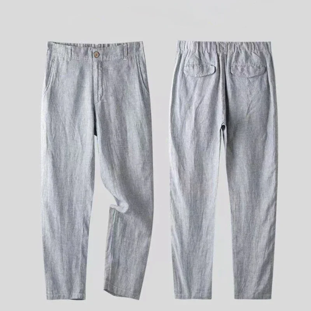 Viggo | Stilsäkert Linneblazer-set för Män