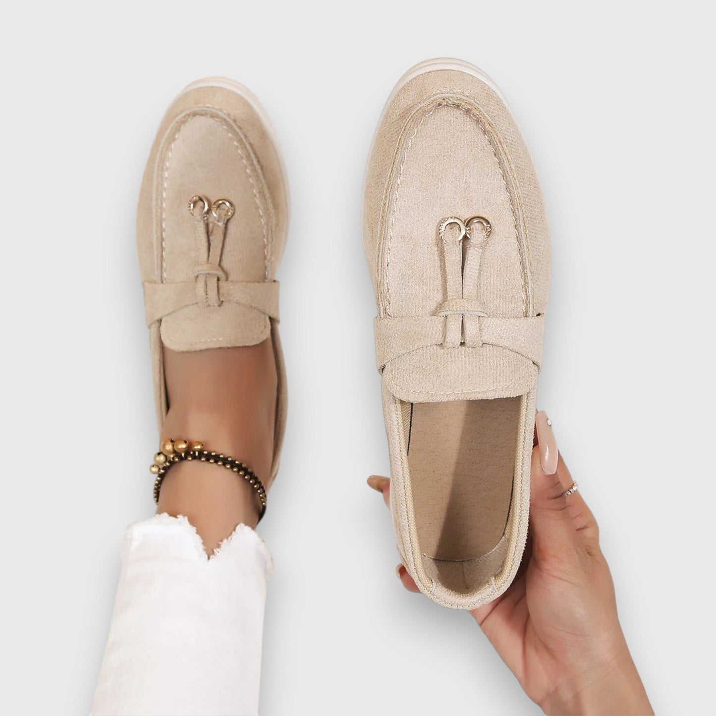 Eleganta Slip-On Skor för Kvinna | Stilfulla och Bekväma