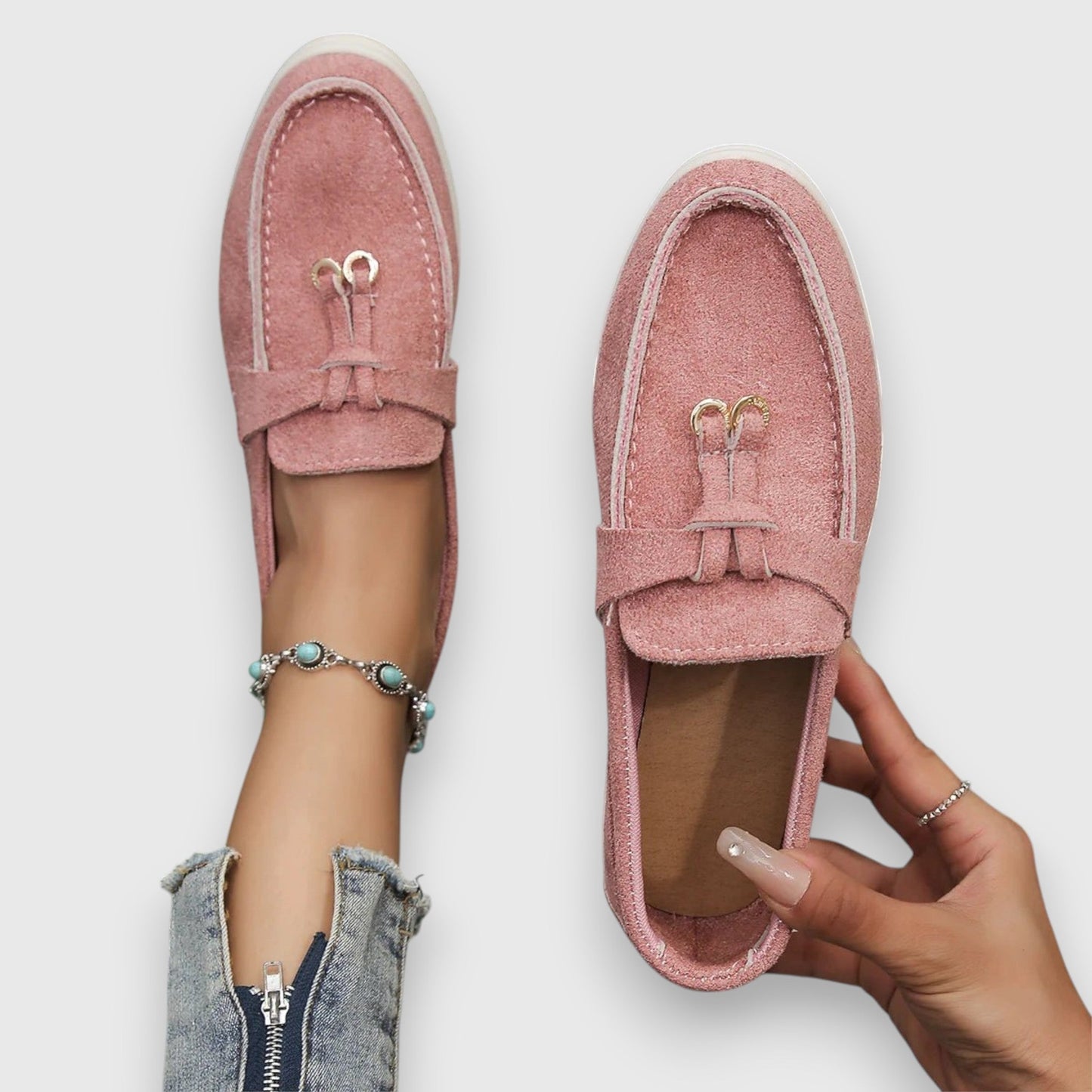 Eleganta Slip-On Skor för Kvinna | Stilfulla och Bekväma